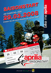 aprilia - Saisonstart